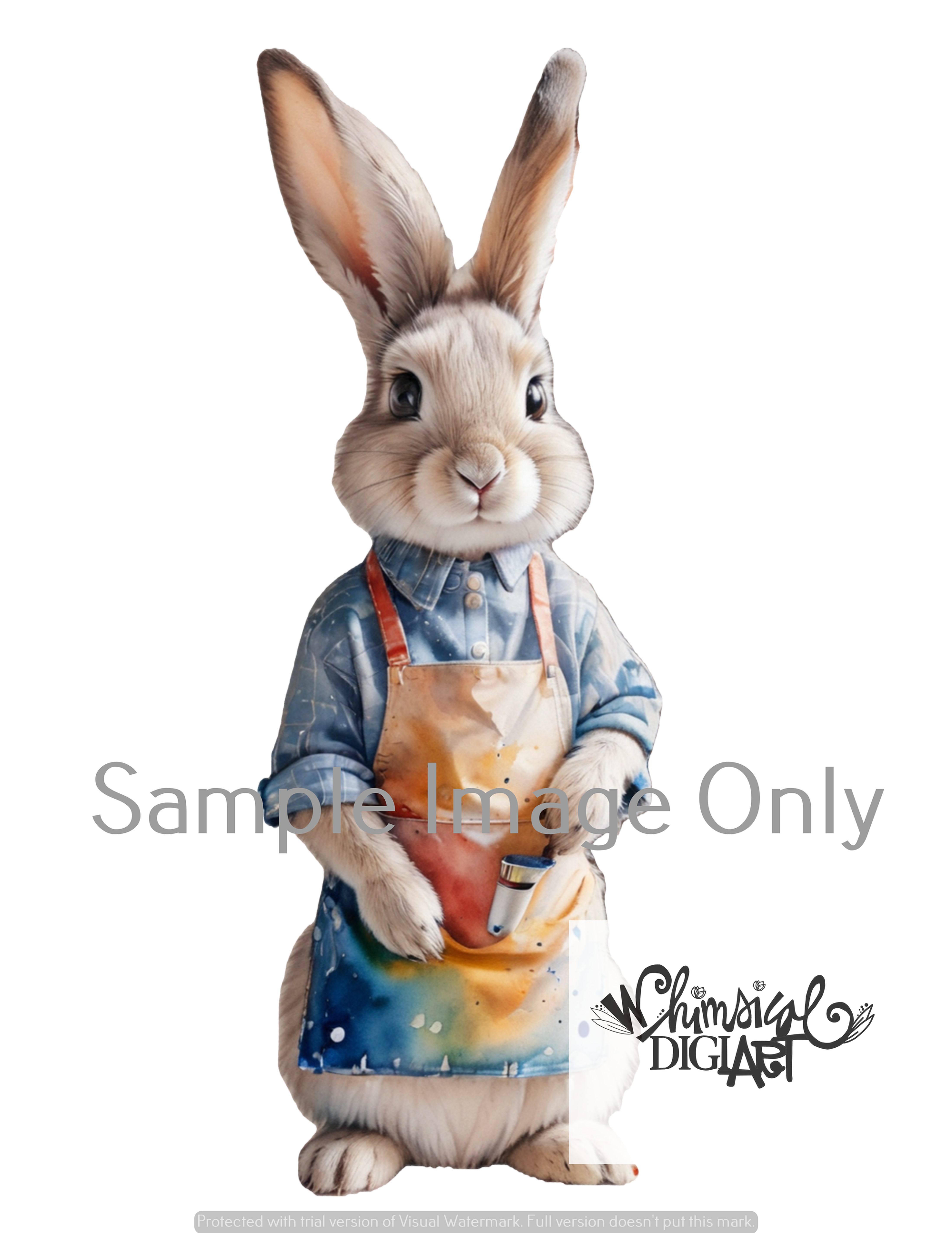 Whiskers & Watercolours - 5 Images & 1 Sayings