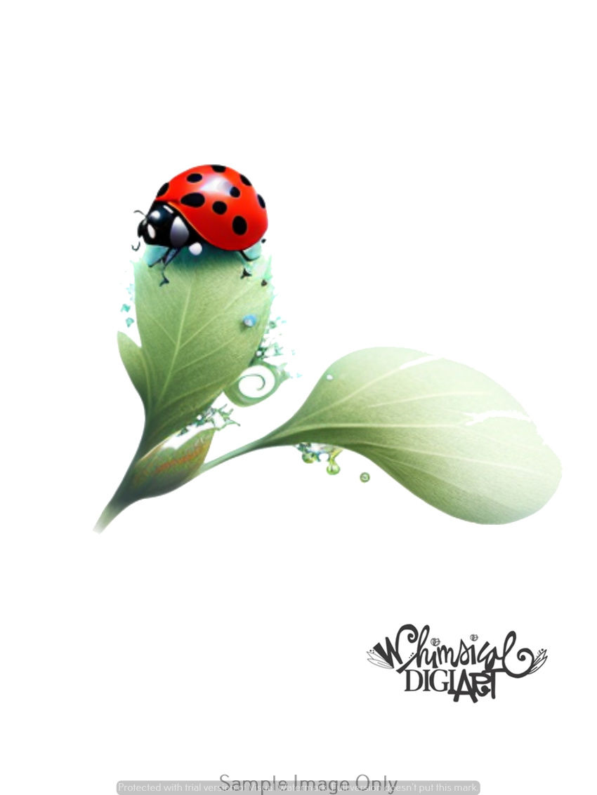 Thumbnail: Fanciful Foliage & Delightful Dots: 8 Images and 1 Sayings