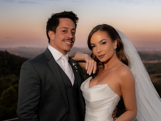 Renato Albani e Juliana Fructuozo realizam casamento luxuoso e reúnem famosos em festa inesquecível. Veja detalhes da cerimônia!