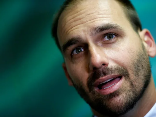 Eduardo Bolsonaro, deputado federal licenciado. Créditos: Adriano Machado/Reuters