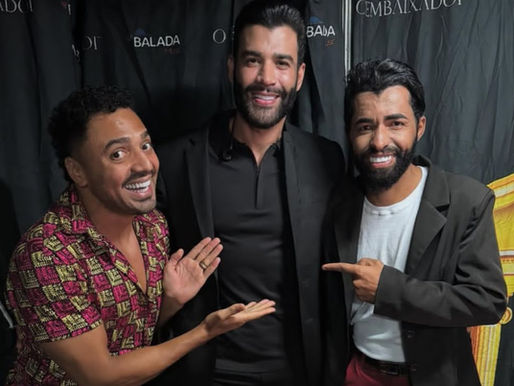 Tirullipa surpreende Gusttavo Lima com sósia no palco e celebra realização de sonho em show na Bahia