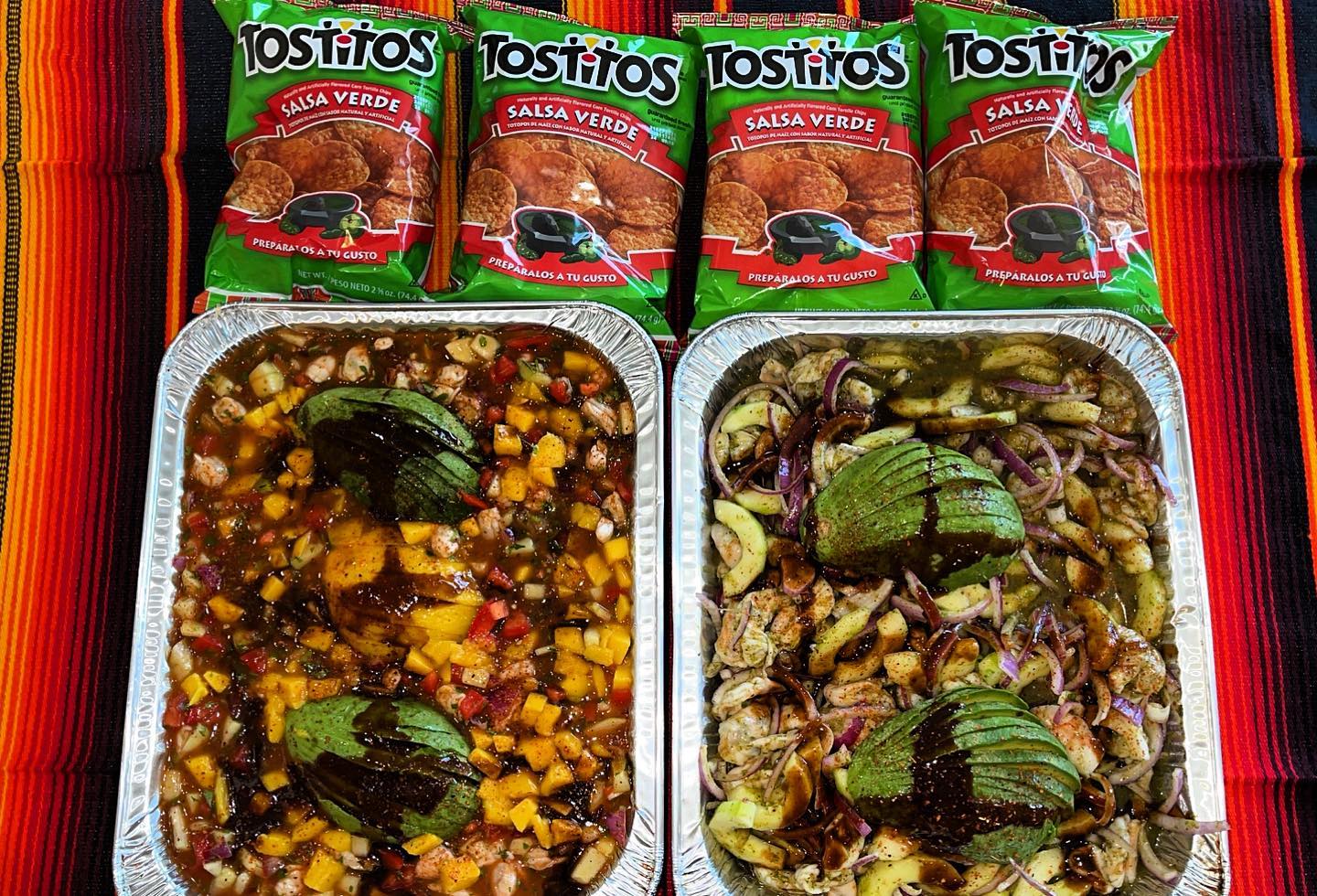 Arranged Food and Objects