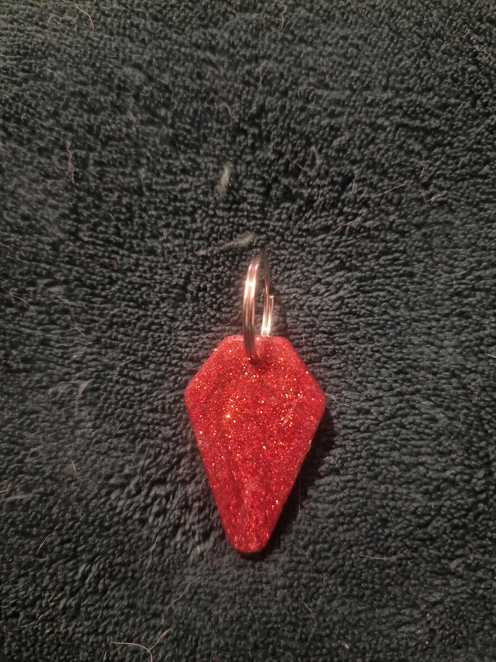 Thumbnail: Red coffin made from resin