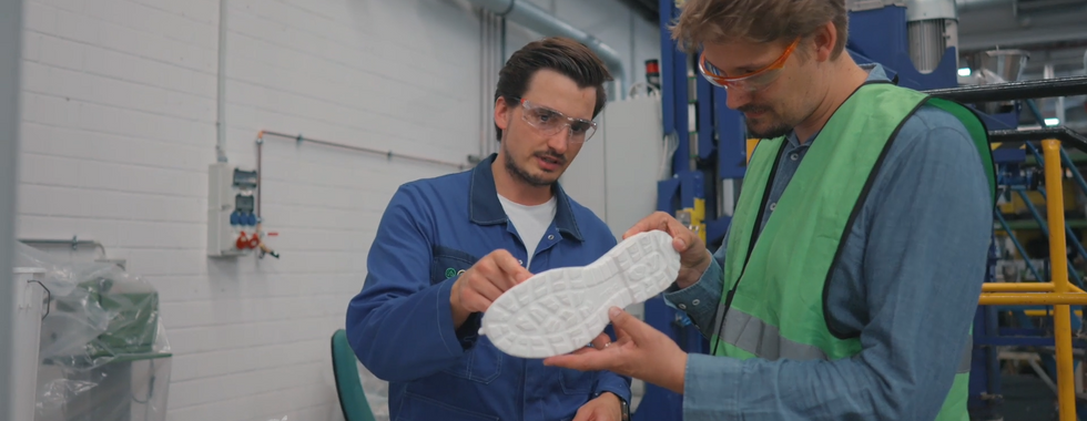 produção 3D para produção de calçados