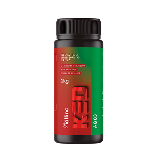 Resina KED AG 83 1Kg | Voxel Manufatura