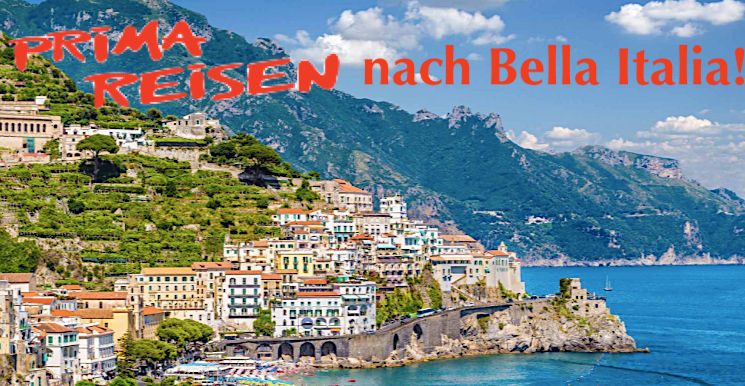 PRIMA REISEN nach BELLA ITALIA