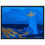 Thumbnail: Blue Lighthouse Matte Paper Wooden Framed Poster
