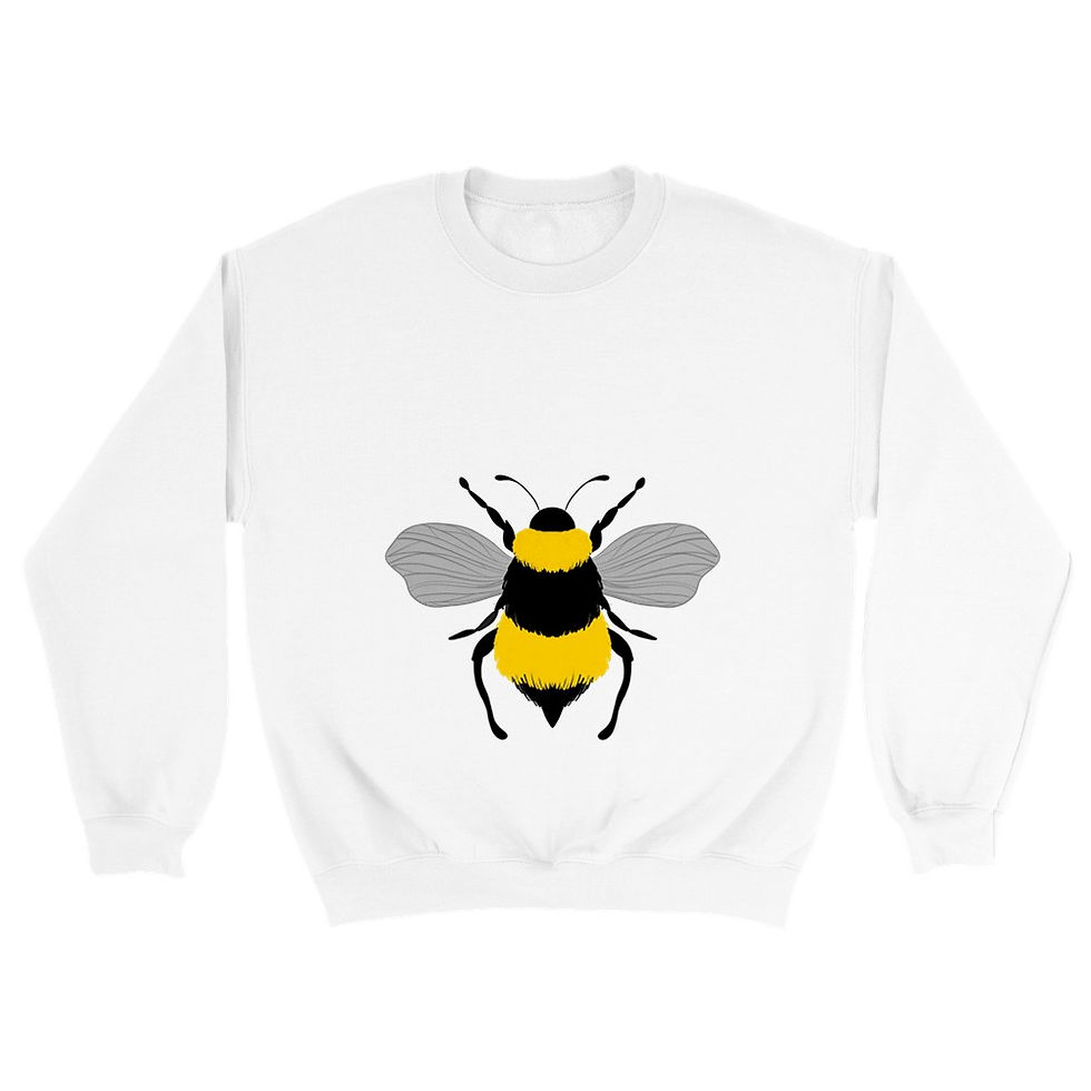 Thumbnail: Bee Unisex Crewneck Sweatshirt