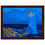 Thumbnail: Blue Lighthouse Matte Paper Wooden Framed Poster