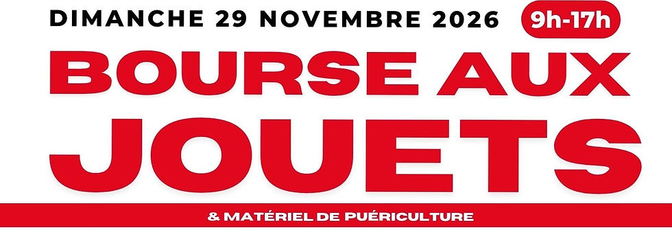 Bourse aux jouets !