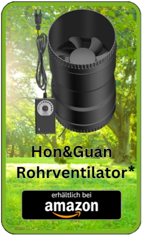 Effiziente Belüftung mit dem Hon&Guan Rohrventilator