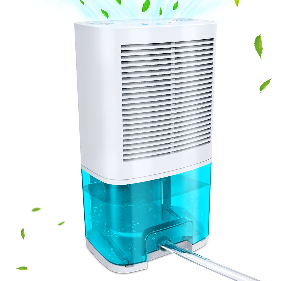 Thumbnail: Household Small Indoor Dehumidifier 2000ml With Drain Hose