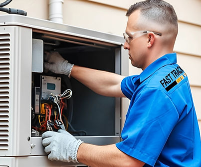 Fast Track Technician Hepairing hvac