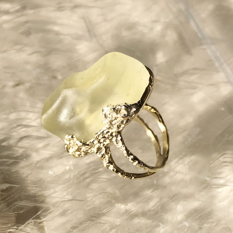 Libyan Desert Glass by Courtney Bensik