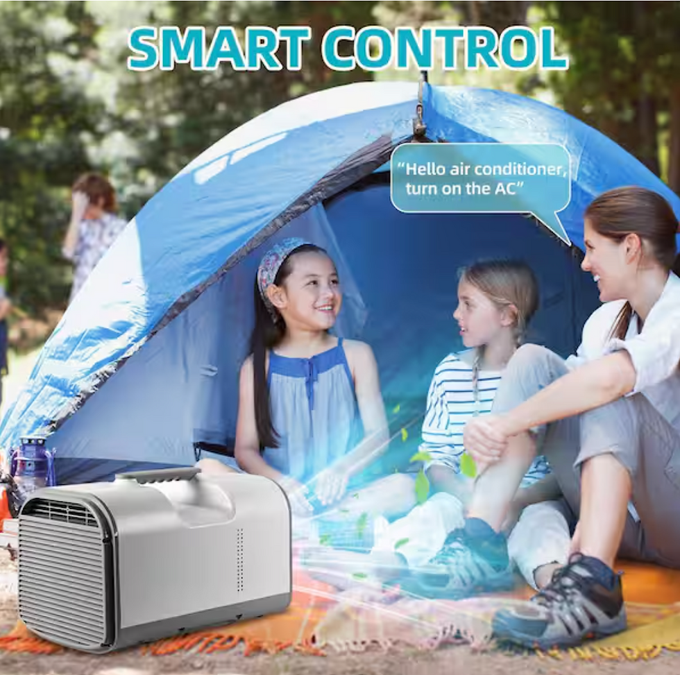 Thumbnail: 4500 BTU Portable Air Conditioner Cools 150 sq ft with Dehumidifier with Remote