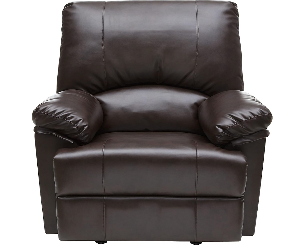 Thumbnail: RelaxZen Reynolds Massage, Bone Recliners, Brown