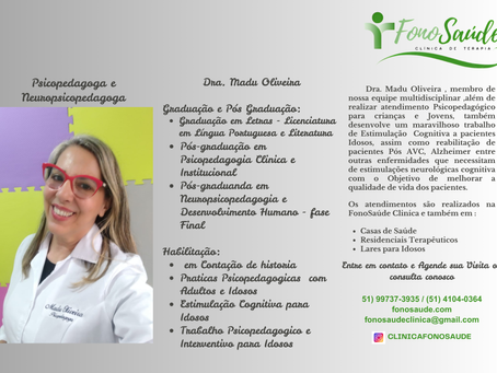 Atendimento Psicopedagógico : Estimulação Cognitiva para Idosos.