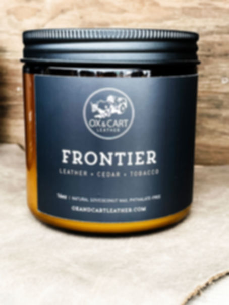 FRONTIER Custom Candle >> 16oz