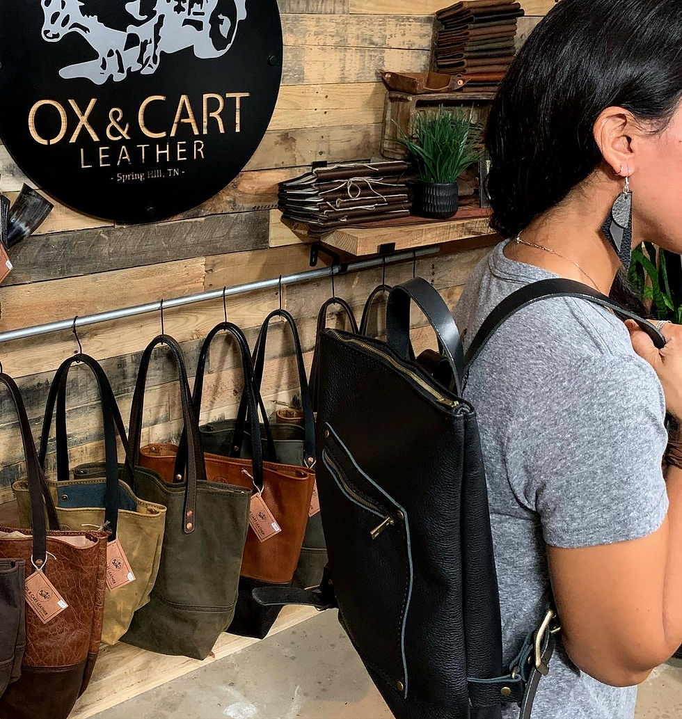 Thumbnail: Ox & Cart MOTO Backpack- Small