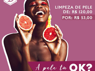 Pele linda e bem cuidada.