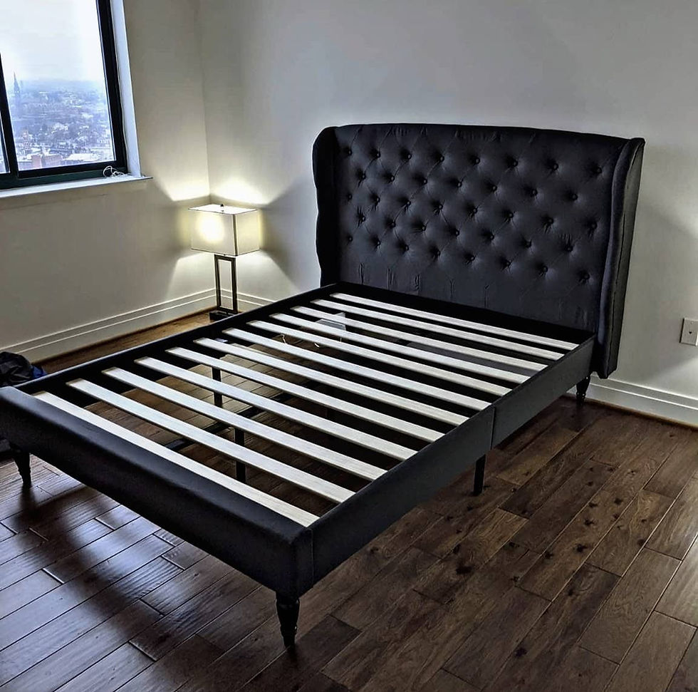 platform sleigh bed assembly services