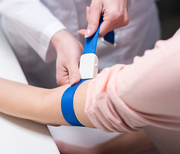 Voorbereiding op bloedtest