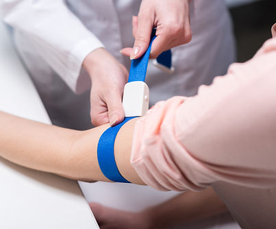 Voorbereiding op bloedtest