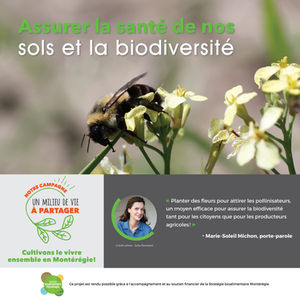 Biodiversité et agriculture : Cultivons le vivre ensemble en Montérégie!