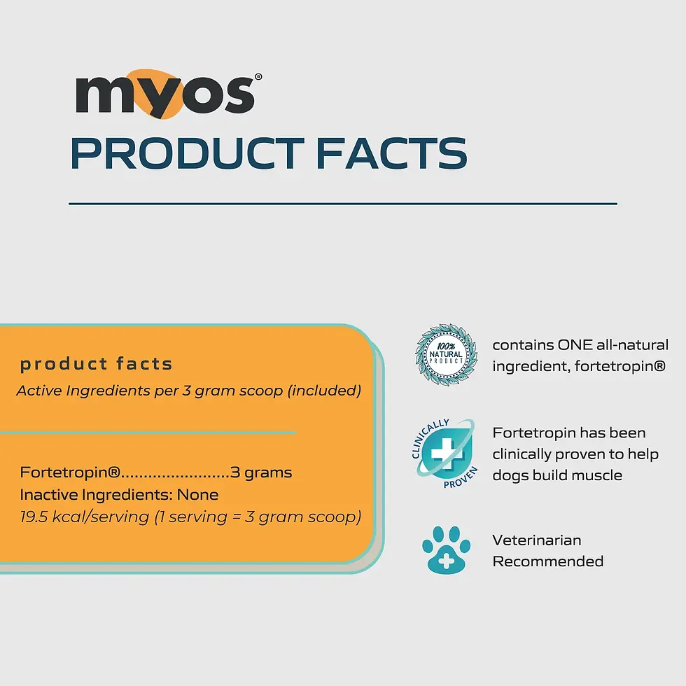 Thumbnail: MYOS Canine Muscle Formula 6.35 oz