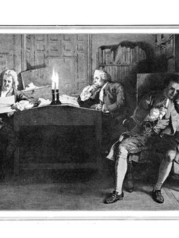 Michael Warden at the Office of Messrs. Snitchey 