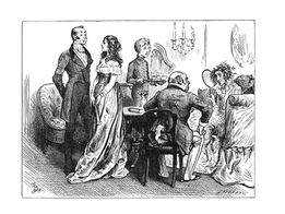 Withers the Wan, at this period, handing round the tea, Mr. Dombey again addressed himself to Edith