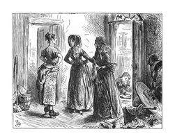 "What do you want with Captain Cuttle, I should wish to know?" said Mrs. MacStinger.

"Should you? Then I’m sorry that you won’t be satisfied," returned Miss Nipper