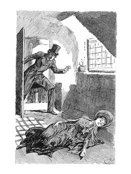 Mr. Clennam discovers Little Dorrit