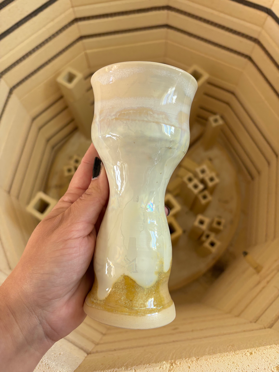 Thumbnail: Lilith Sigil in Oilspot White Glaze