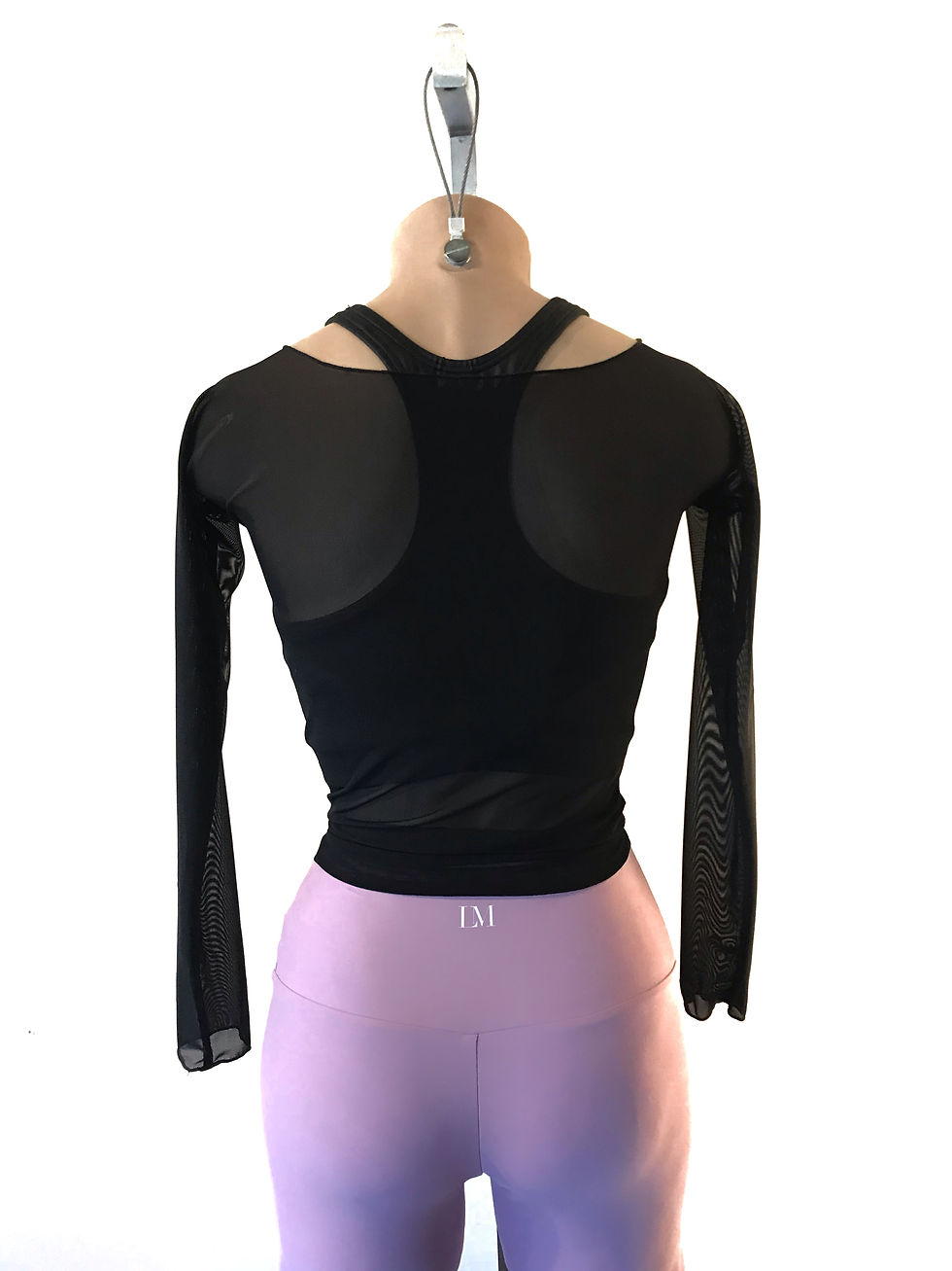 Thumbnail: "BREEZE" KNOT TIE MESH TOP