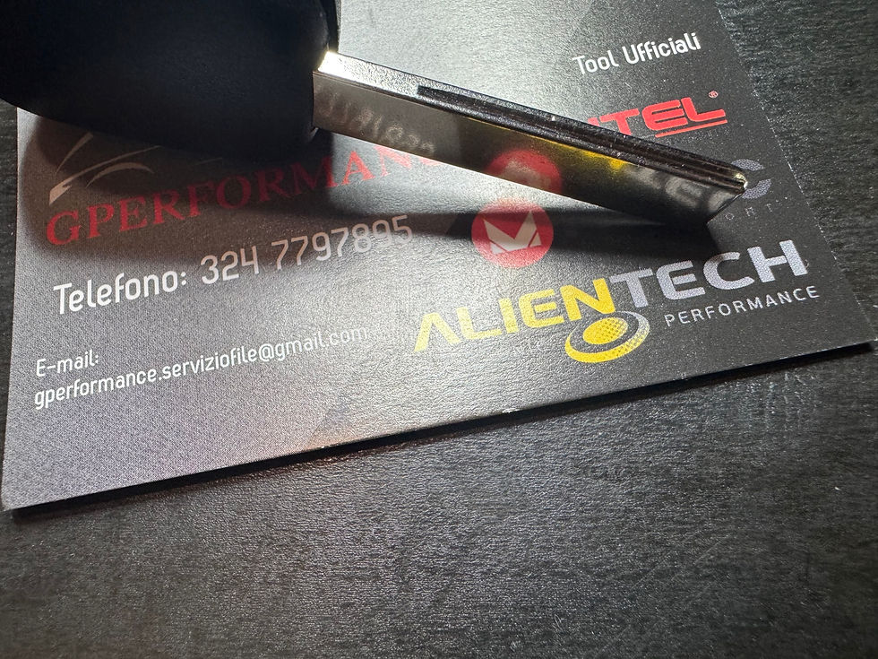 Miniatura: Chiave gruppo Fiat / Citroen / Peugeot (Lama HU83)