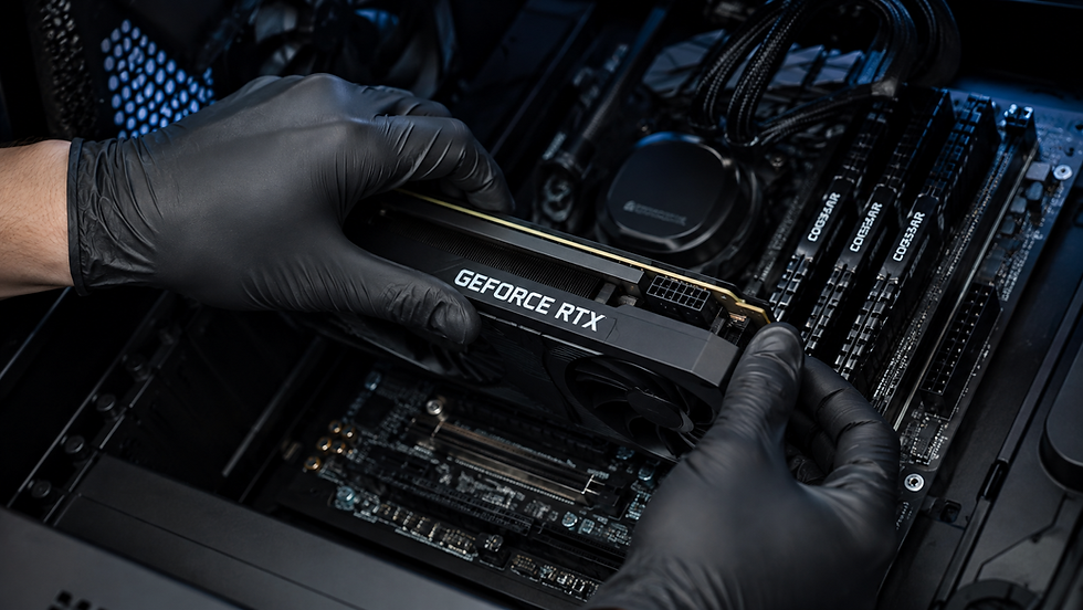 PC hardware repair and component upgrades