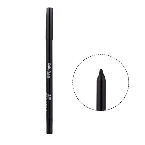 LÁPIS DELINEADOR PARA OLHOS CARBON BLACK- RUBY ROSE