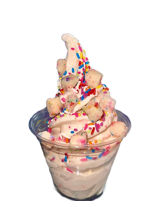 birthday cake blast off, cosmic swirl