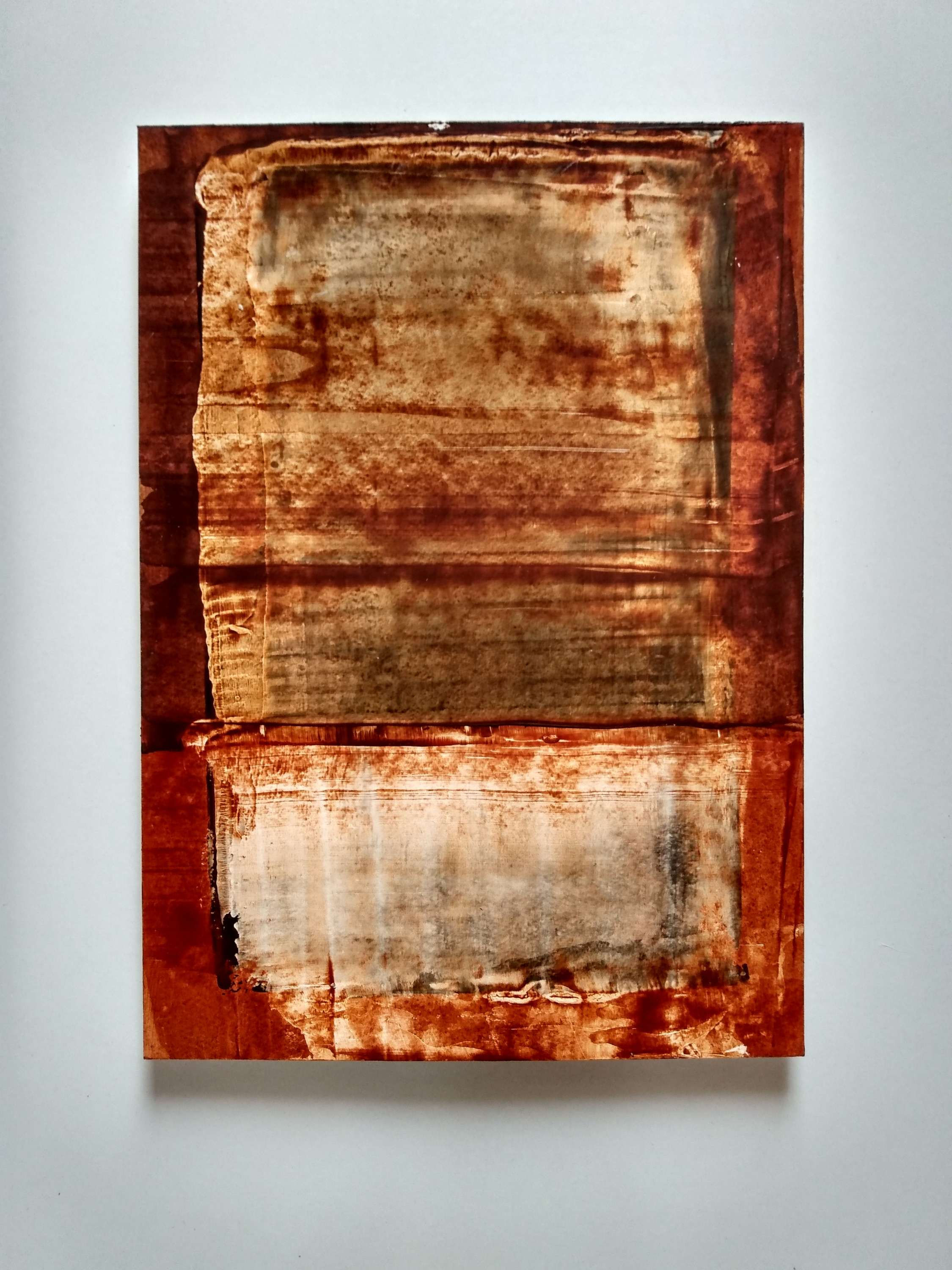 'Softly softly' acrylic on paper board 300gsm 30 x 42cm