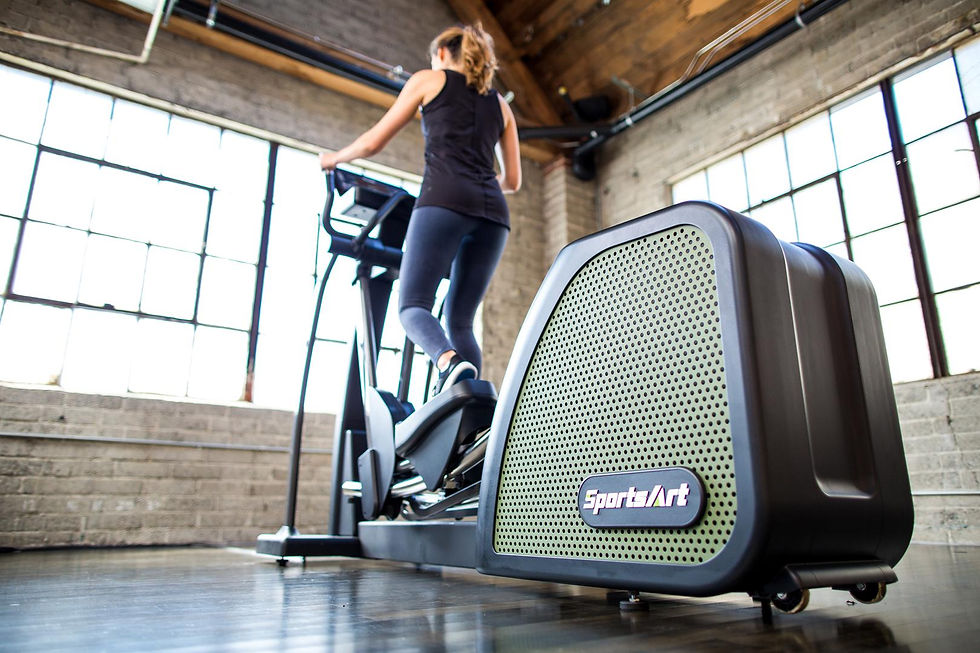 Thumbnail: SportsArt G876 Status Eco-Powr Elliptical