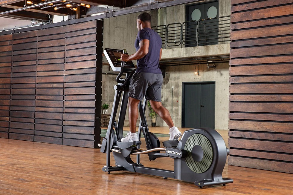 Thumbnail: SportsArt G874 Elite Eco-Powr Elliptical