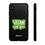 Thumbnail: Vegan for Life Green Sticker - Black Phone Tough Case by vgnsm.com