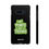 Thumbnail: Eat Plants. Not Friends. Green Sticker - Black Phone Tough Case by vgnsm.com