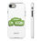 Thumbnail: Hello I'm Vegan - Green Sticker - White Phone Tough Case by vgnsm.com