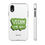 Thumbnail: Vegan for Life Green Sticker - White Phone Tough Case by vgnsm.com