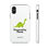 Thumbnail: Dino - Powered by Plants - White Phone Tough Case by vgnsm.com