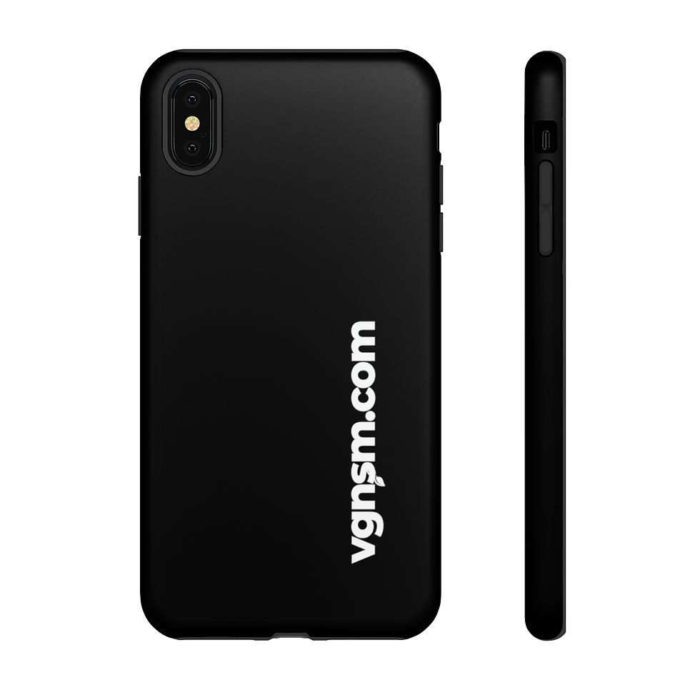 Thumbnail: VGNSM Logo - Black Phone Tough Case by vgnsm.com
