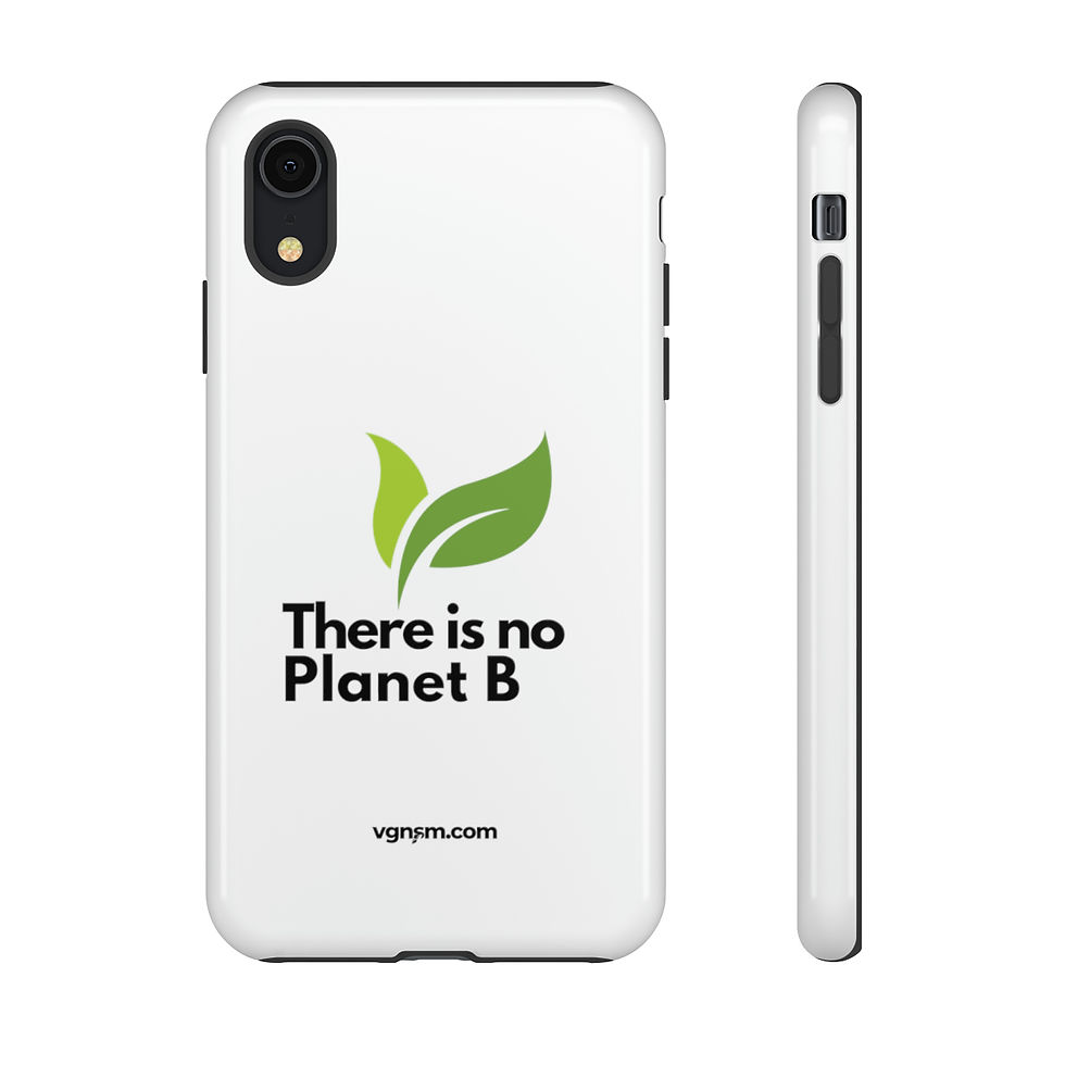 Thumbnail: There is no Planet B  - White Phone Tough Case by vgnsm.com