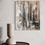 Thumbnail: Nude tones, browns and beige, abstract painting on canvas
